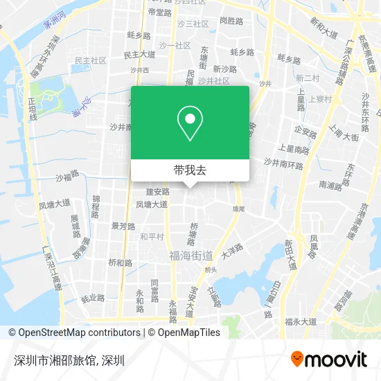 深圳市湘邵旅馆地图