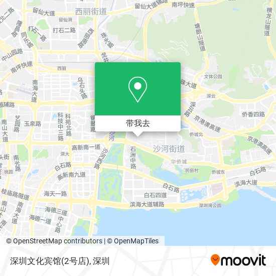 深圳文化宾馆(2号店)地图