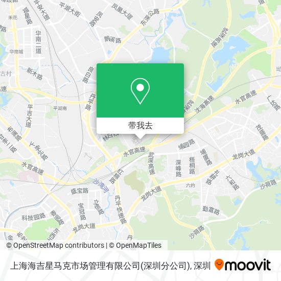 上海海吉星马克市场管理有限公司(深圳分公司)地图