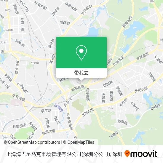 上海海吉星马克市场管理有限公司(深圳分公司)地图