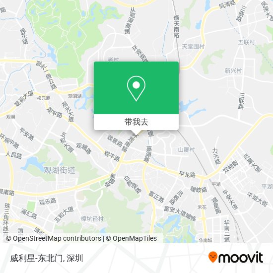 威利星-东北门地图