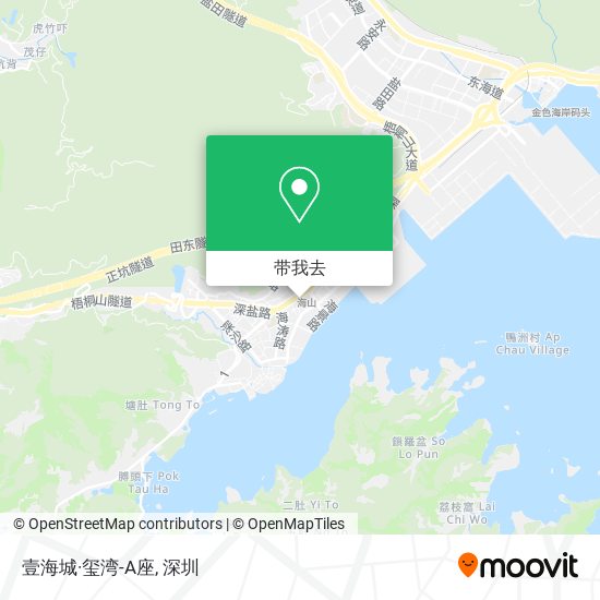 壹海城·玺湾-A座地图