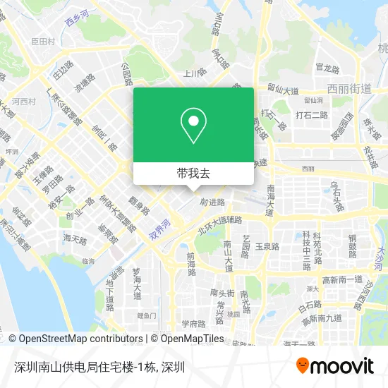 深圳南山供电局住宅楼-1栋地图