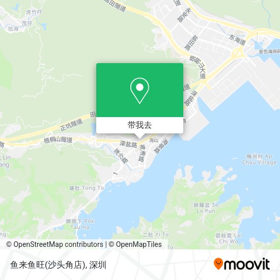 鱼来鱼旺(沙头角店)地图
