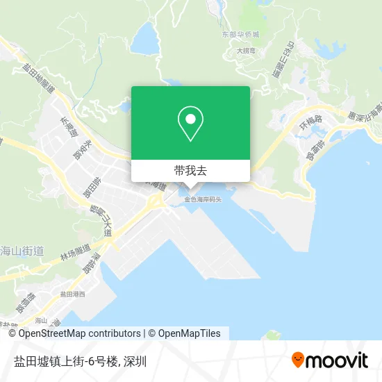 盐田墟镇上街-6号楼地图