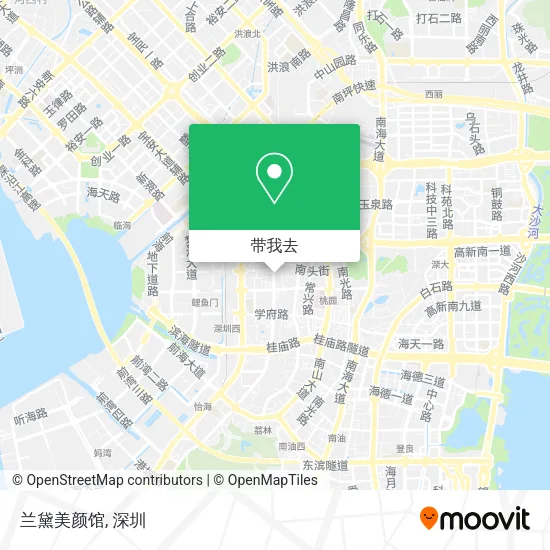 兰黛美颜馆地图