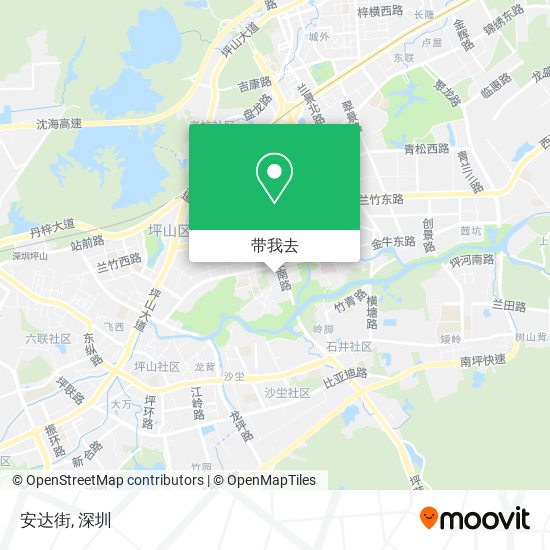 安达街地图
