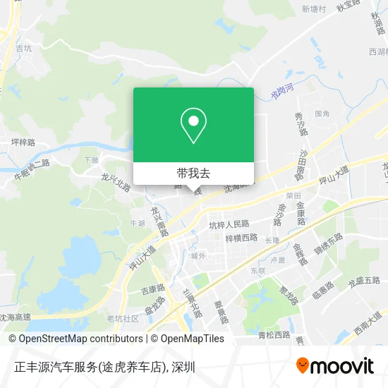 正丰源汽车服务(途虎养车店)地图