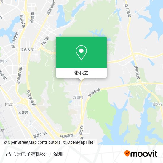 晶旭达电子有限公司地图