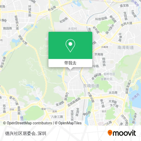 德兴社区居委会地图