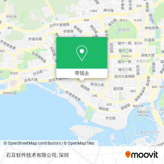 石豆软件技术有限公司地图
