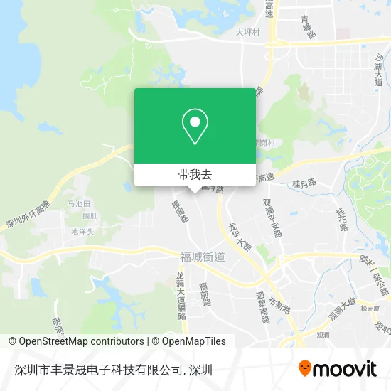 深圳市丰景晟电子科技有限公司地图