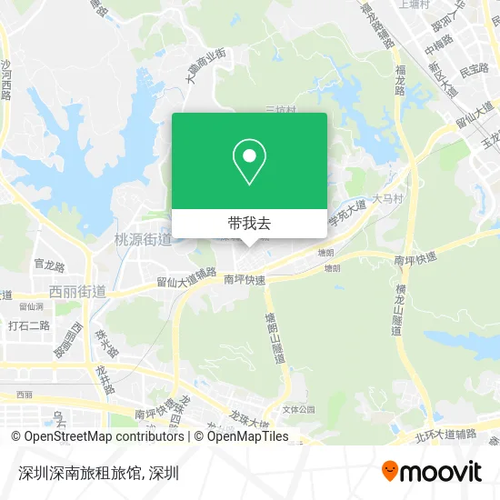 深圳深南旅租旅馆地图