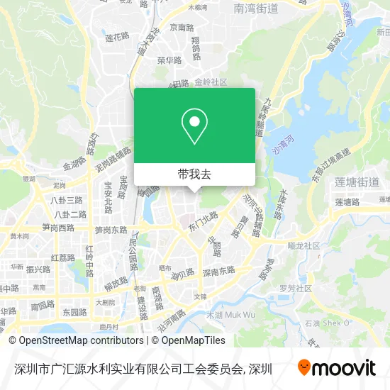 深圳市广汇源水利实业有限公司工会委员会地图