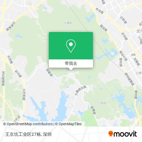 王京坑工业区27栋地图