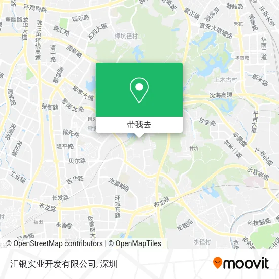 汇银实业开发有限公司地图