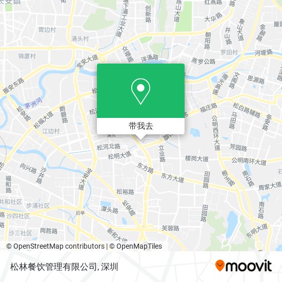 松林餐饮管理有限公司地图