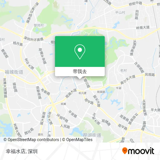 幸福水店地图