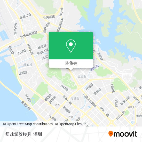 坚诚塑胶模具地图