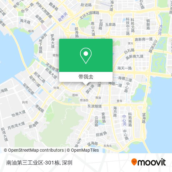 南油第三工业区-301栋地图