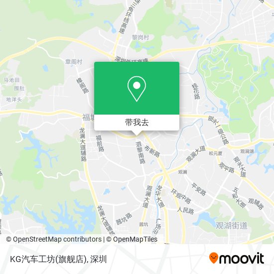KG汽车工坊(旗舰店)地图