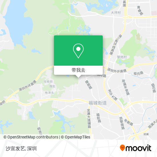 沙宣发艺地图
