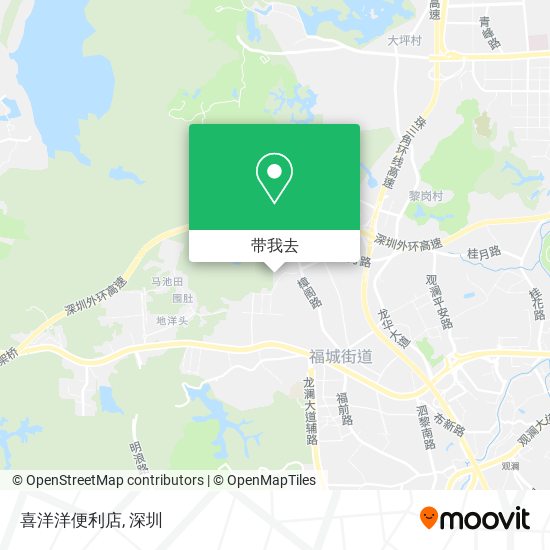 喜洋洋便利店地图
