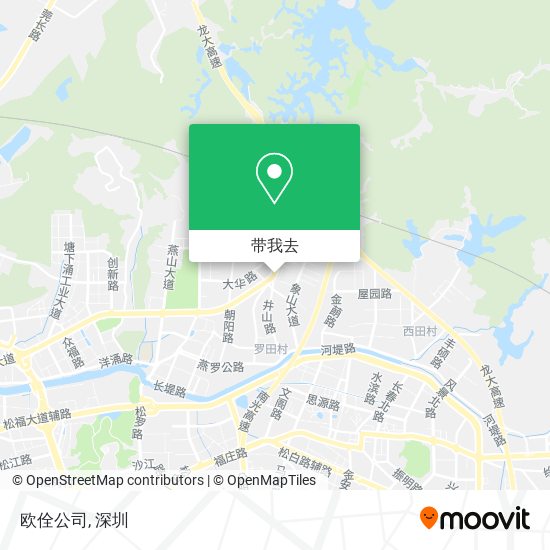 欧佺公司地图