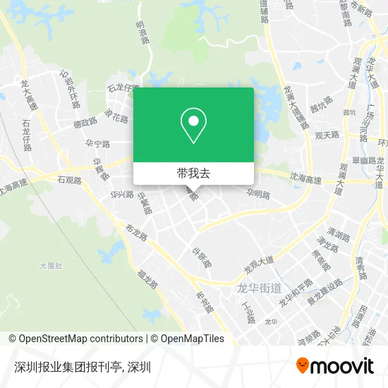 深圳报业集团报刊亭地图
