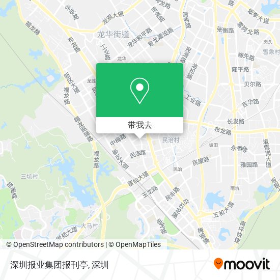 深圳报业集团报刊亭地图