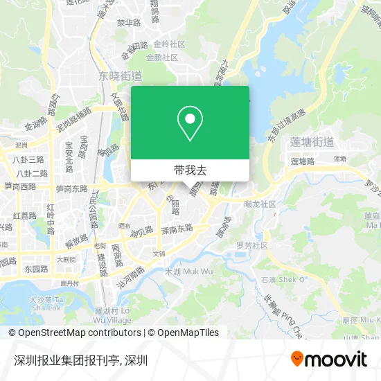 深圳报业集团报刊亭地图
