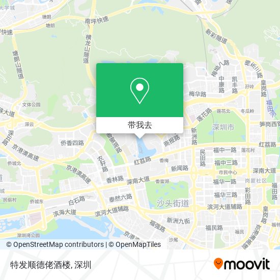 特发顺德佬酒楼地图
