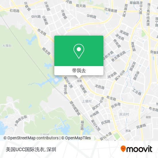 美国UCC国际洗衣地图
