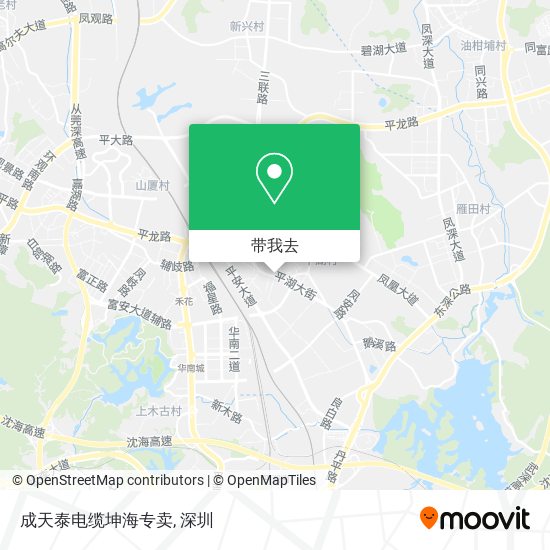 成天泰电缆坤海专卖地图