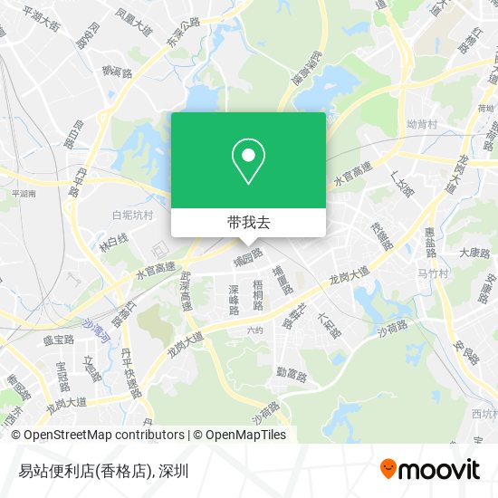 易站便利店(香格店)地图