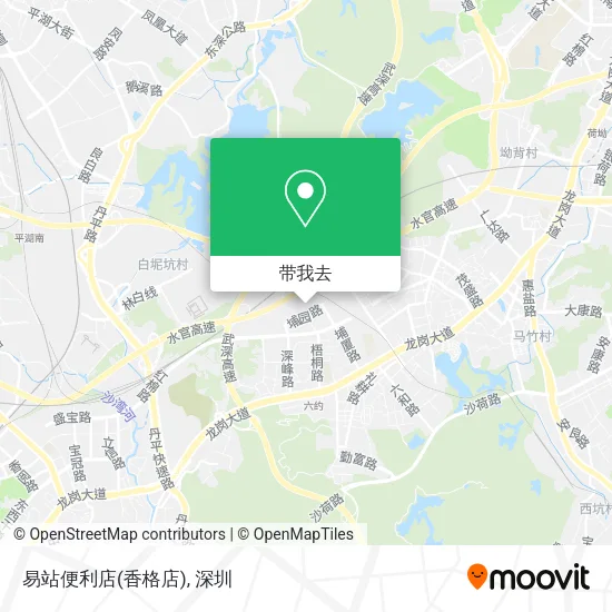 易站便利店(香格店)地图