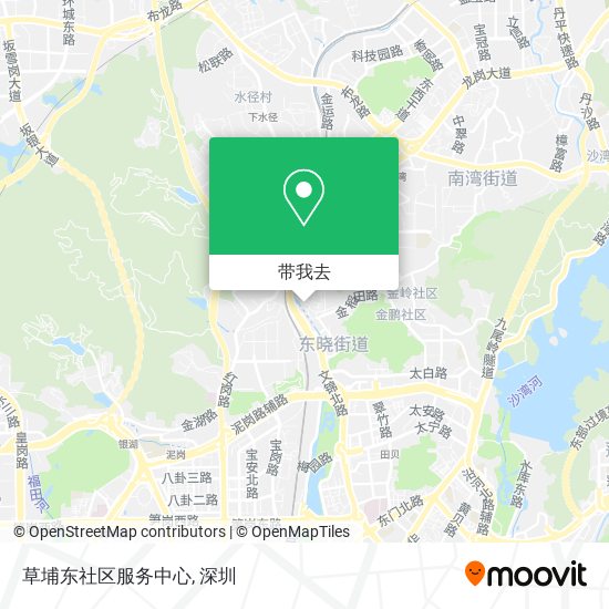 草埔东社区服务中心地图