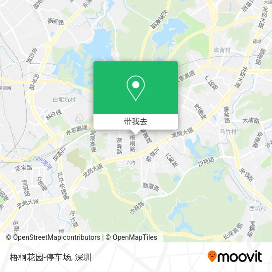 梧桐花园-停车场地图