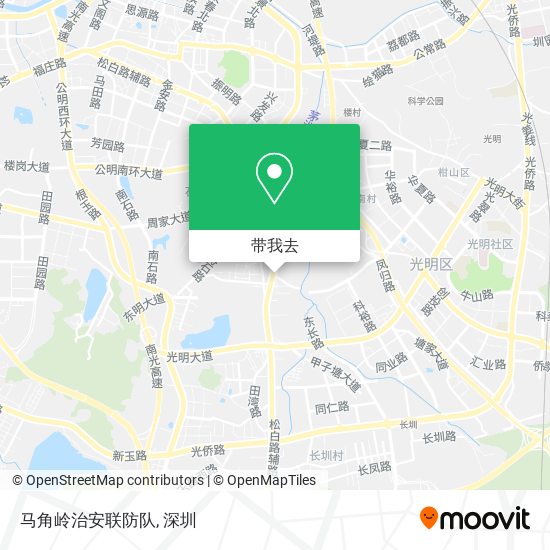马角岭治安联防队地图