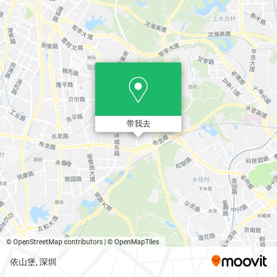 依山堡地图