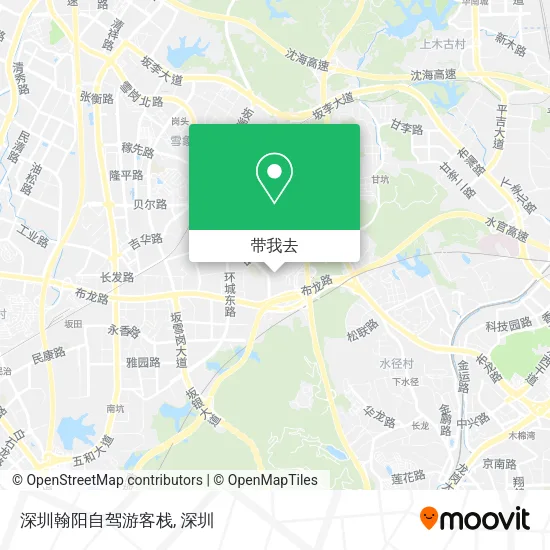 深圳翰阳自驾游客栈地图