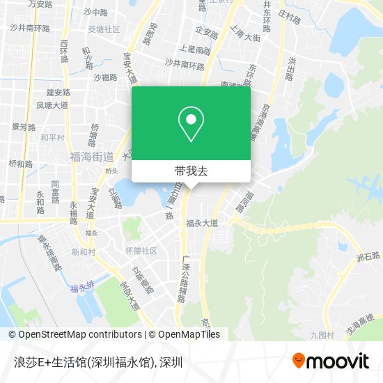 浪莎E+生活馆(深圳福永馆)地图