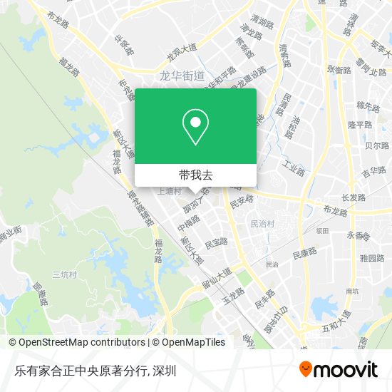 乐有家合正中央原著分行地图