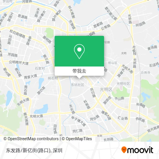 东发路/新亿街(路口)地图