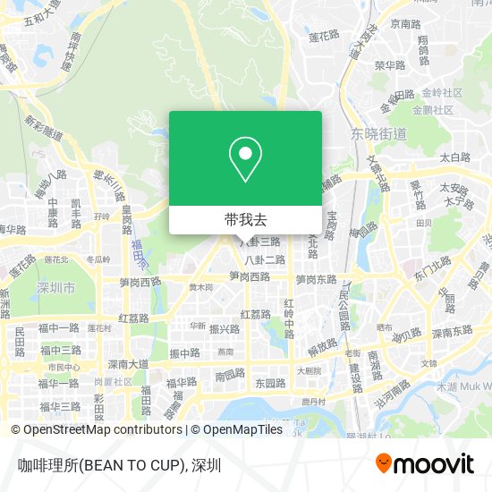咖啡理所(BEAN TO CUP)地图