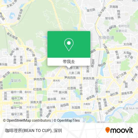 咖啡理所(BEAN TO CUP)地图
