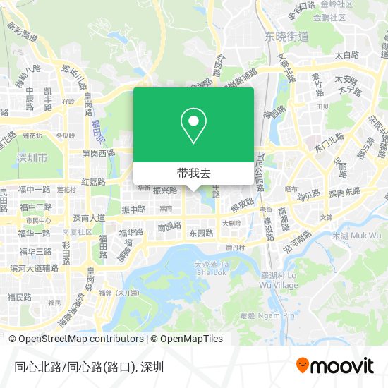 同心北路/同心路(路口)地图