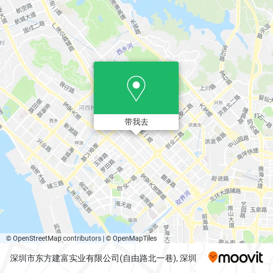 深圳市东方建富实业有限公司(自由路北一巷)地图