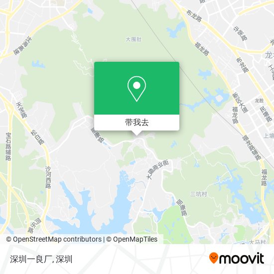 深圳一良厂地图