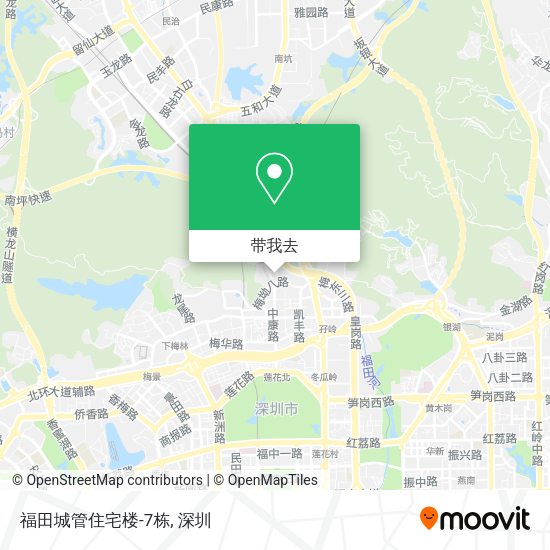 福田城管住宅楼-7栋地图
